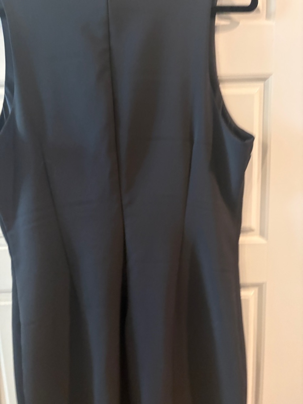 Bold Elements Black Lace-Up Dress Size Large | Sleek Career Chic Bodycon - Picture 11 of 13